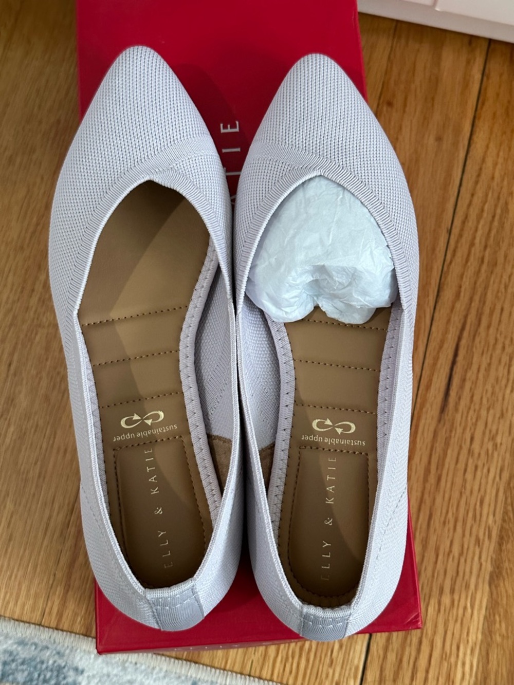 Kelly & Katie Lilac Women's Ballet Flats